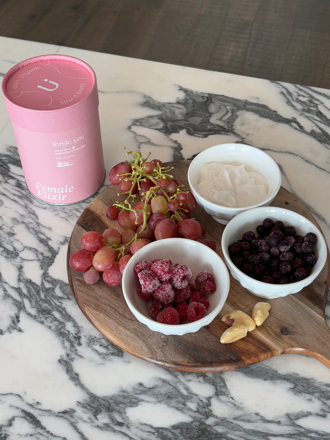 Fertility-Supporting Mixed Berry Smoothie