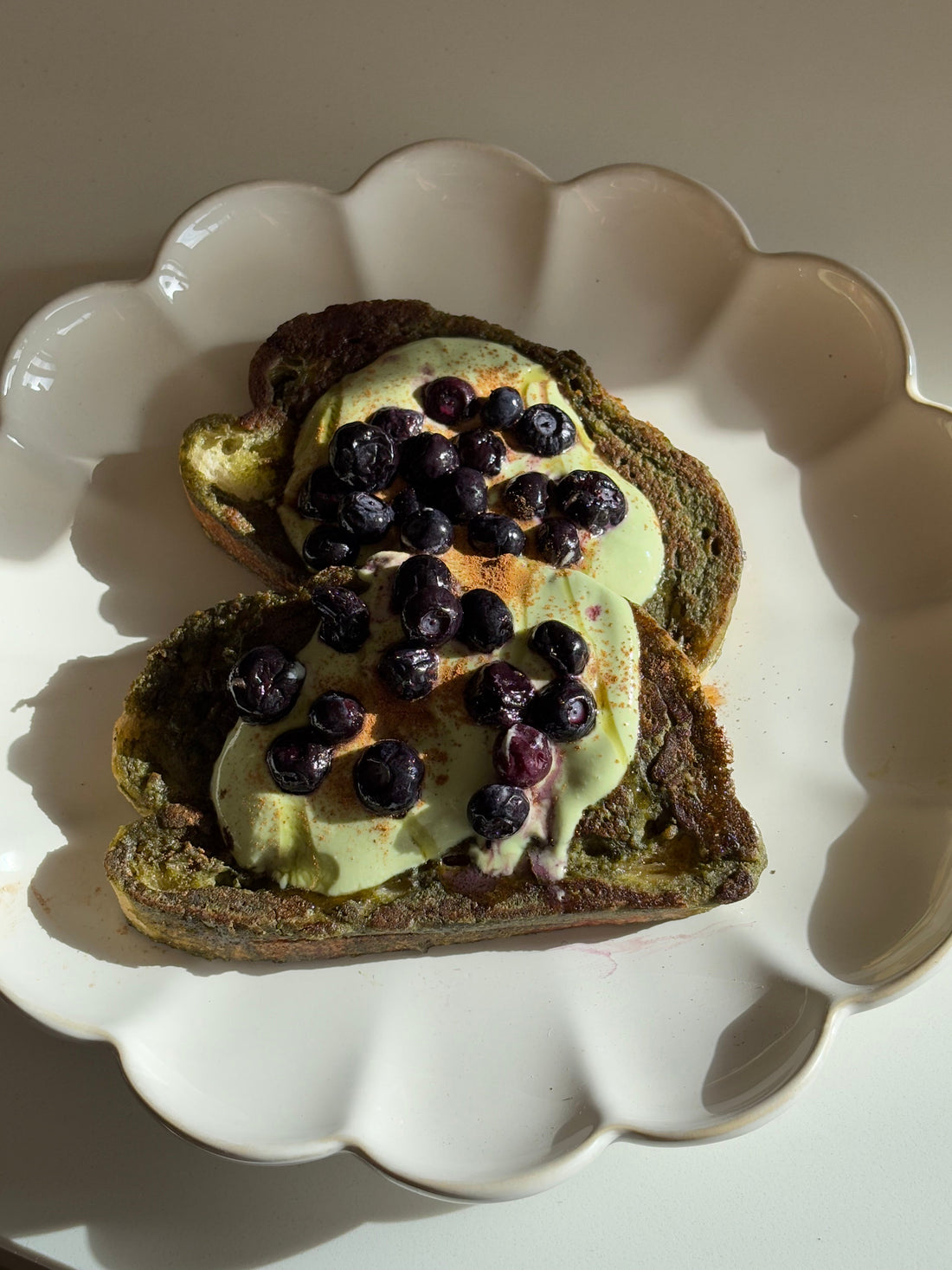 Matcha & Elixir-Infused French Toast