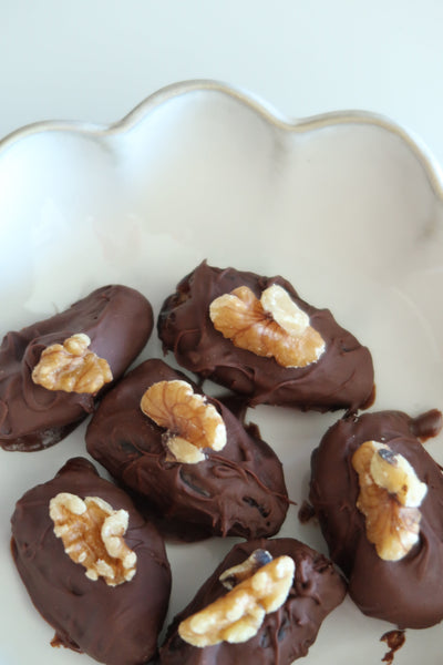 Chocolate-Dipped Almond Butter Dates: The Sweetest Way to Support Your Hormones