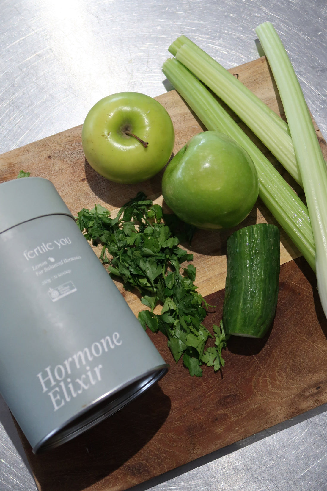 Green Goddess Hormone Shots | Detoxifying, Hormone-Balancing Wellness Shot Recipe