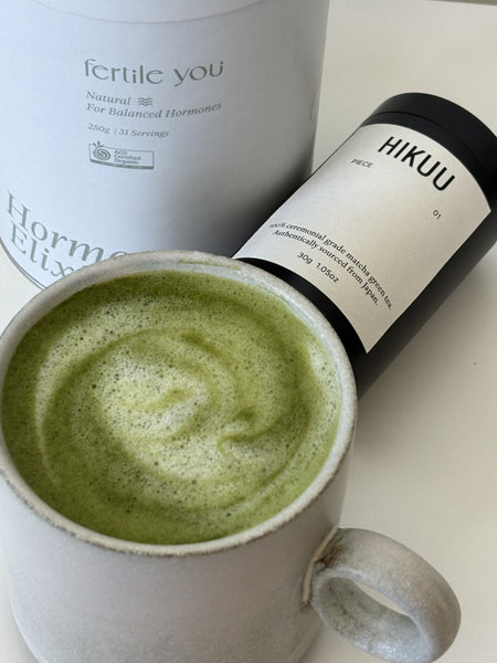 Hormone-Balancing Matcha Latte